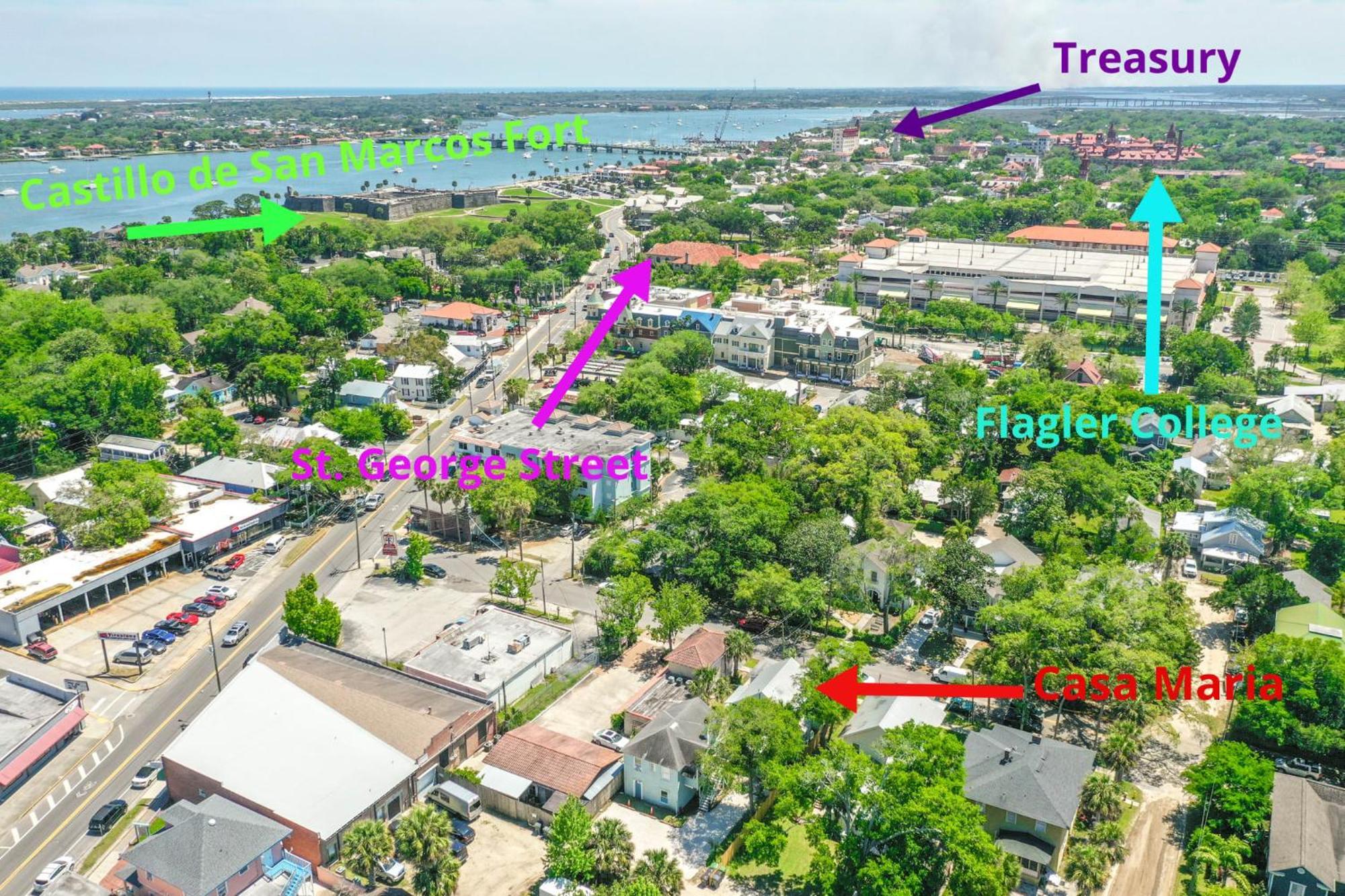Casa Maria 2- Charming, Quaint Apt Next To Everything Downtown! เซนต์ออกัสติน ภายนอก รูปภาพ